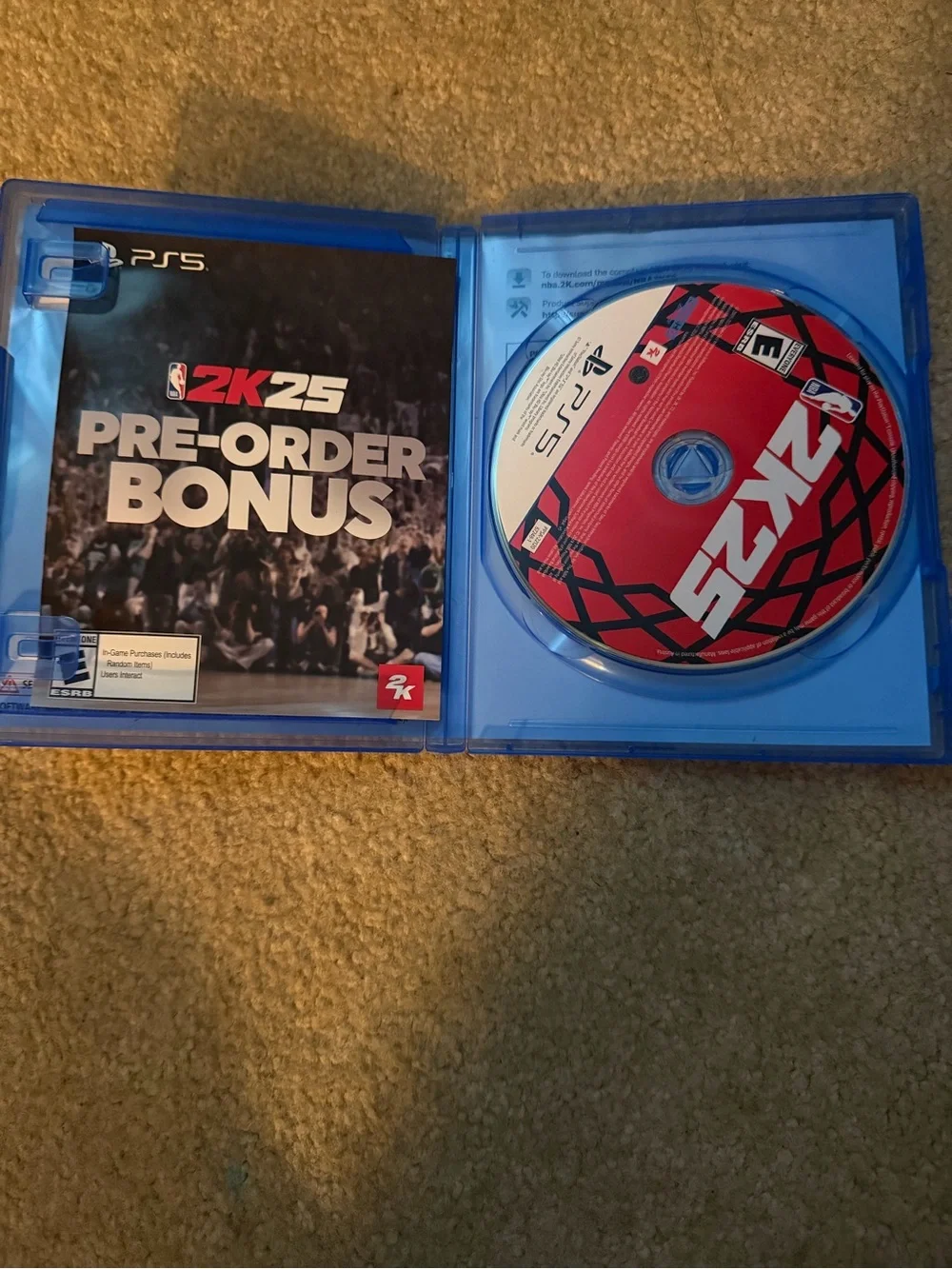 PS5 NBA 2K25 Standard Edition - Red Disc
